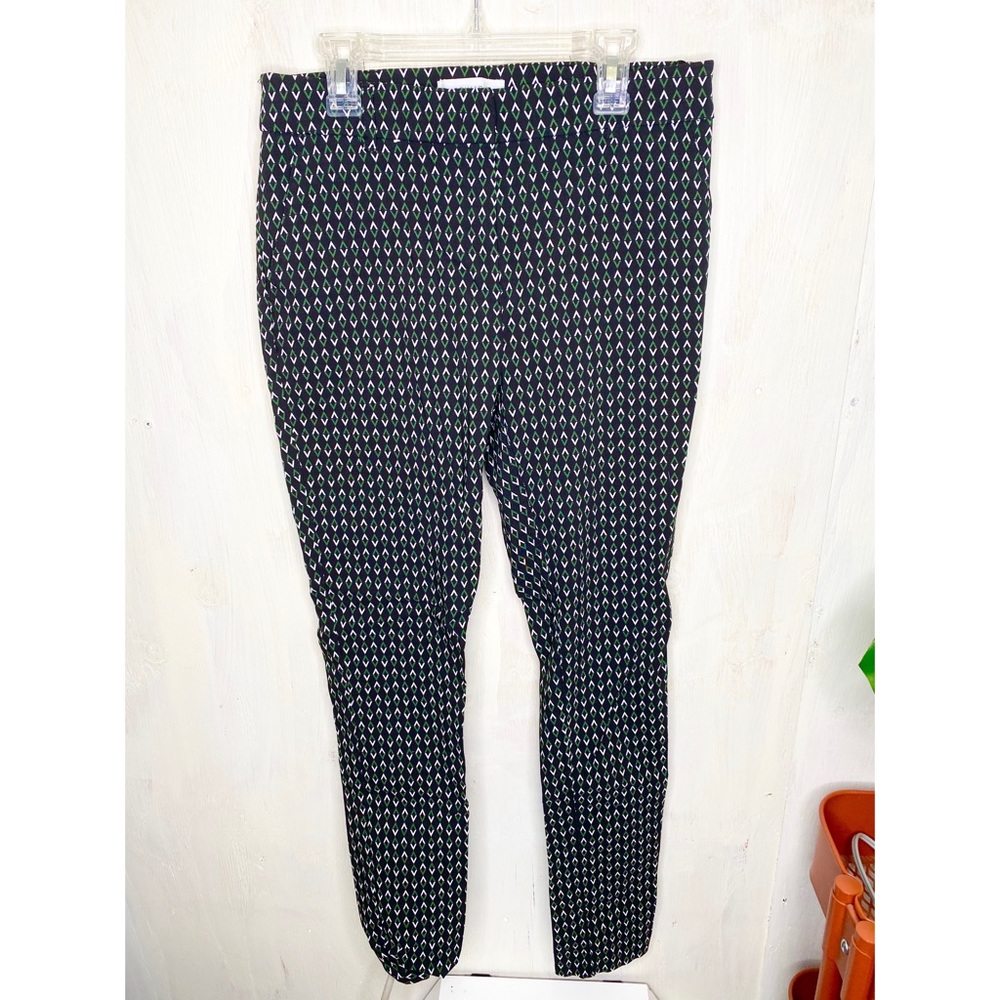 Primark black patterned trousers
